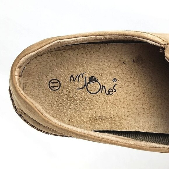 Mr. Jones Men's Sand Leather Nubuck Casual Loafer Size 11 - Picture 11 of 16